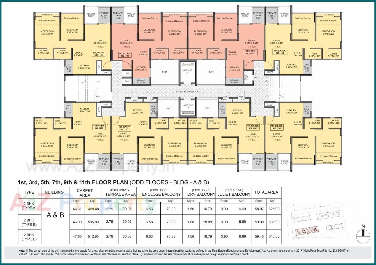 Layout of real estate project Tinsel County located at Bhoirwadi, Pune, Maharashtra