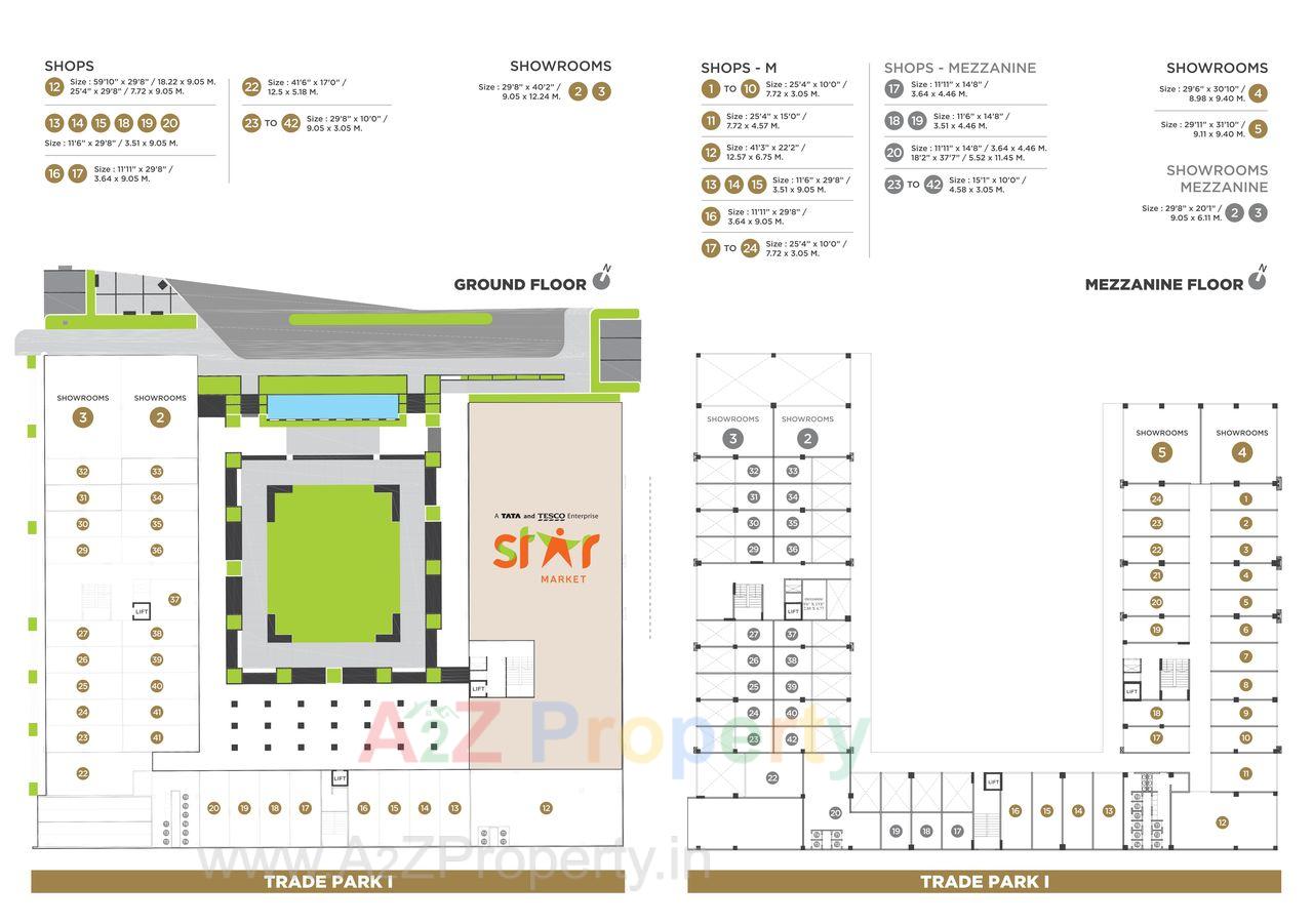 0014 of real estate project Trade Park located at Undri, Pune, Maharashtra