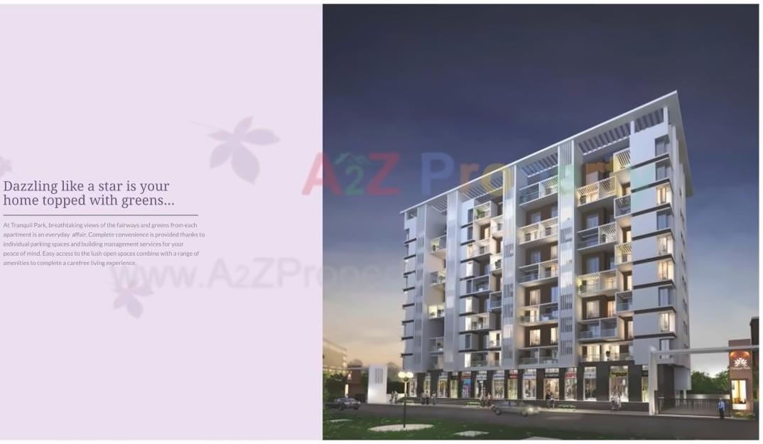 3D Elevation of real estate project Tranquil Park located at Lohgaon, Pune, Maharashtra