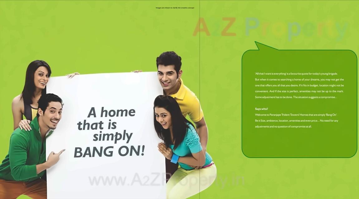  of real estate project Trident  Mhada located at Wakad, Pune, Maharashtra