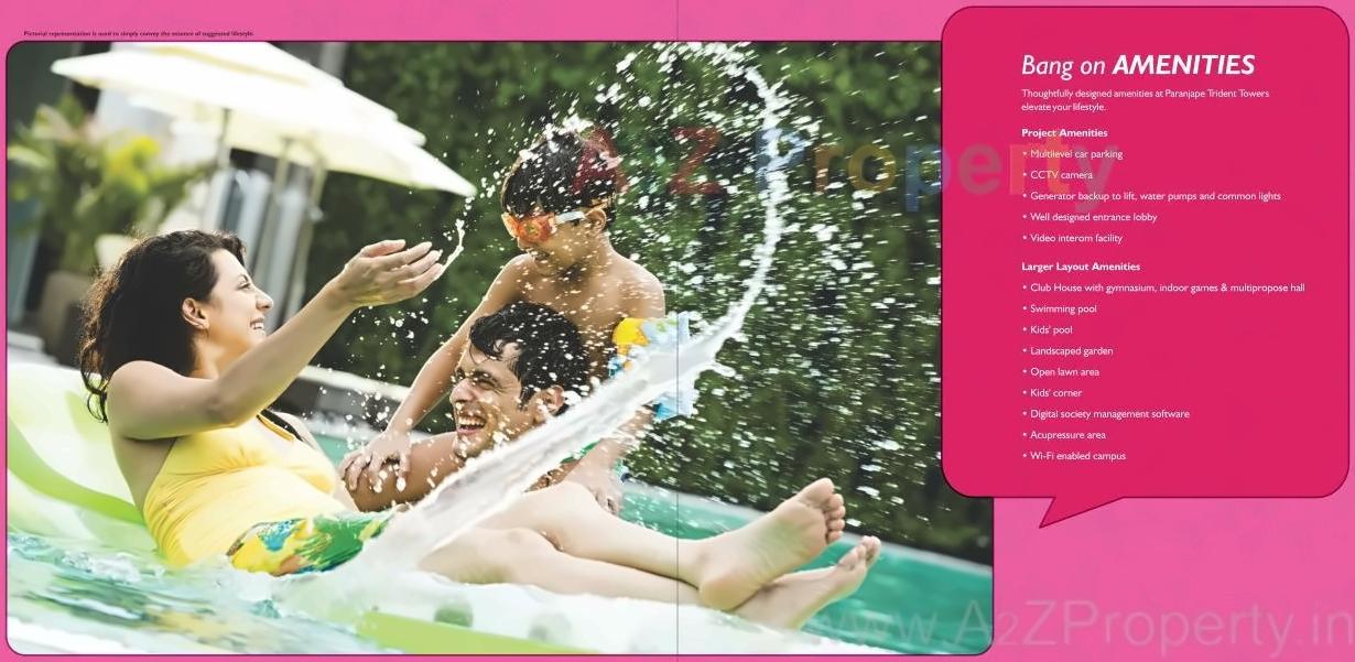  of real estate project Trident  Mhada located at Wakad, Pune, Maharashtra