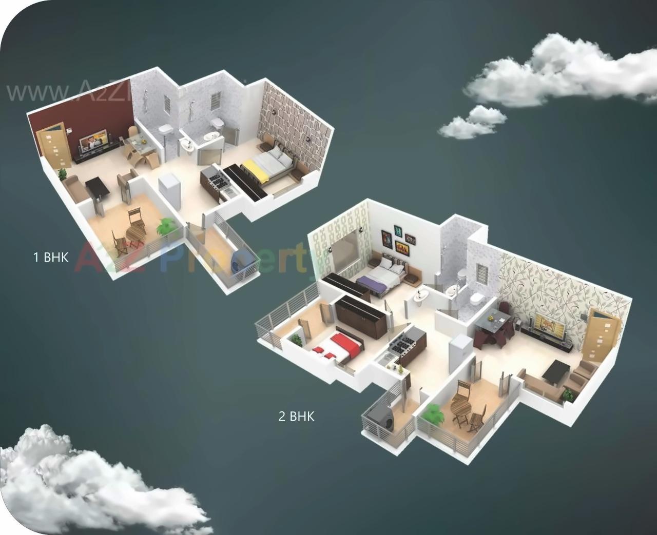 Layout of real estate project Tulip Swapnlok located at Pimpri-chinchawad-m-corp, Pune, Maharashtra