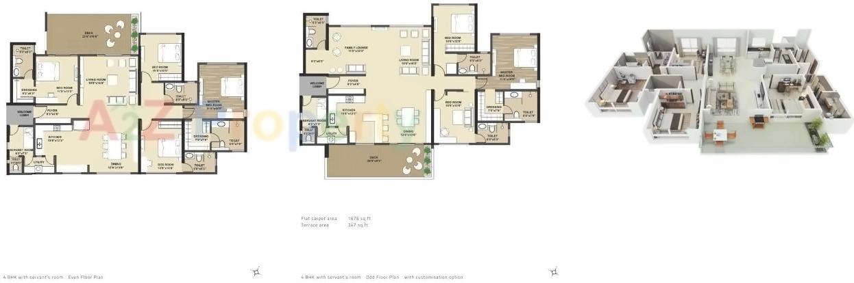 Layout of real estate project Tuscan Estate located at Pune-m-corp, Pune, Maharashtra