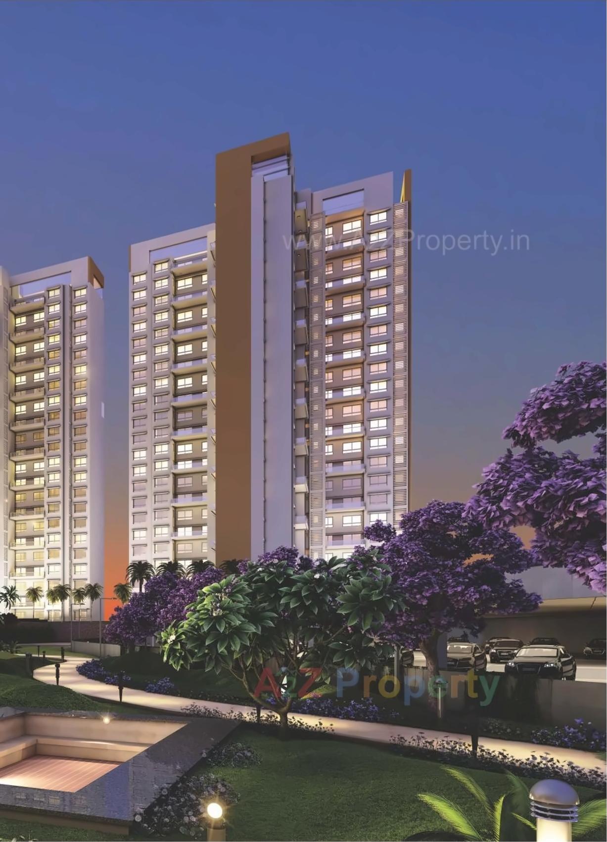 3D Elevation of real estate project Tuscan Estate located at Pune-m-corp, Pune, Maharashtra