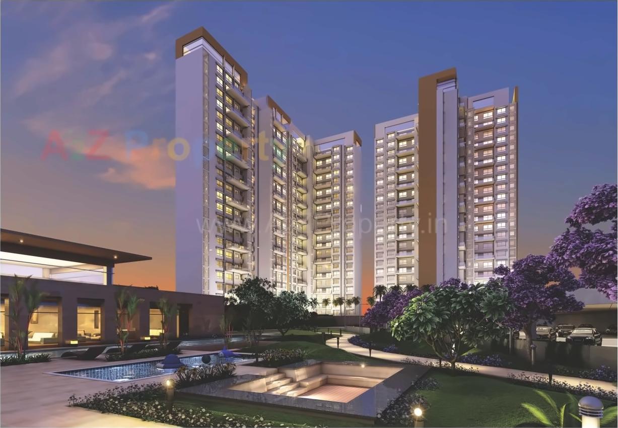 3D Elevation of real estate project Tuscan Estate located at Pune-m-corp, Pune, Maharashtra