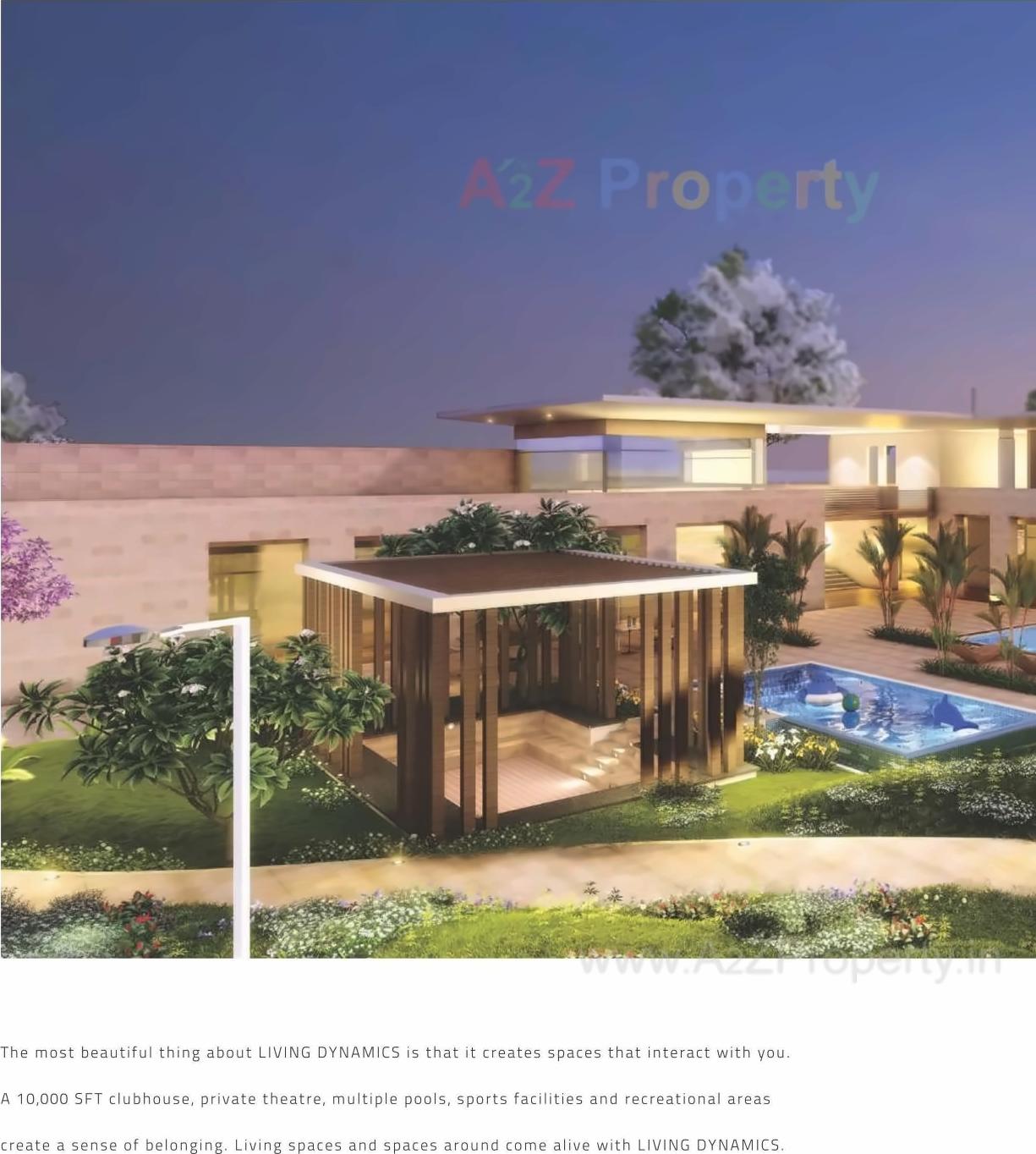 3D Elevation of real estate project Tuscan Estate located at Pune-m-corp, Pune, Maharashtra