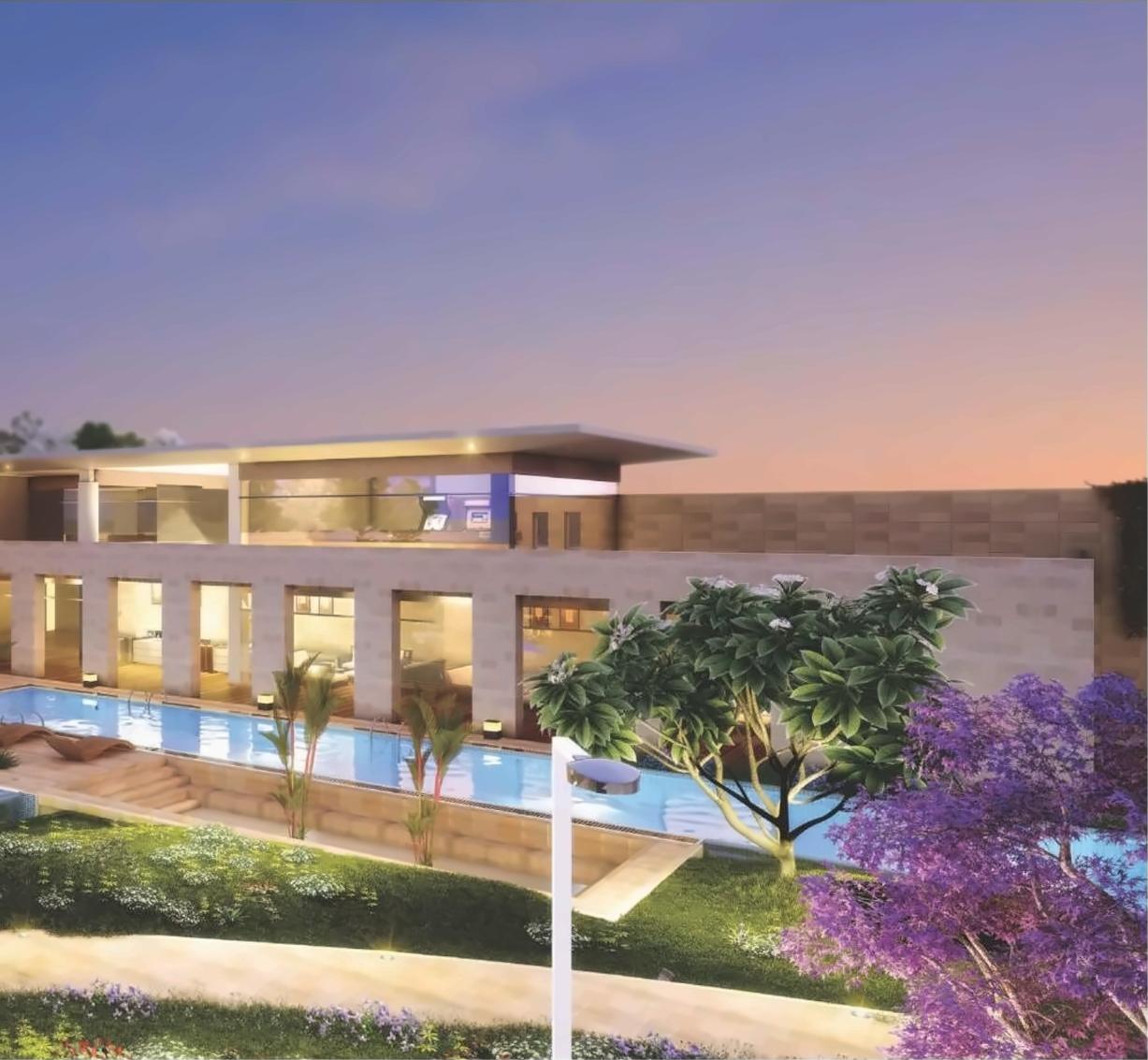 3D Elevation of real estate project Tuscan Estate located at Pune-m-corp, Pune, Maharashtra