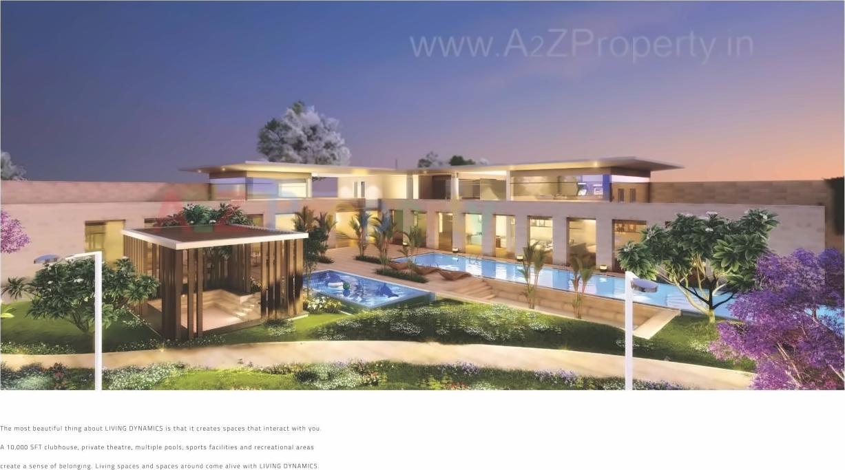 3D Elevation of real estate project Tuscan Estate located at Pune-m-corp, Pune, Maharashtra