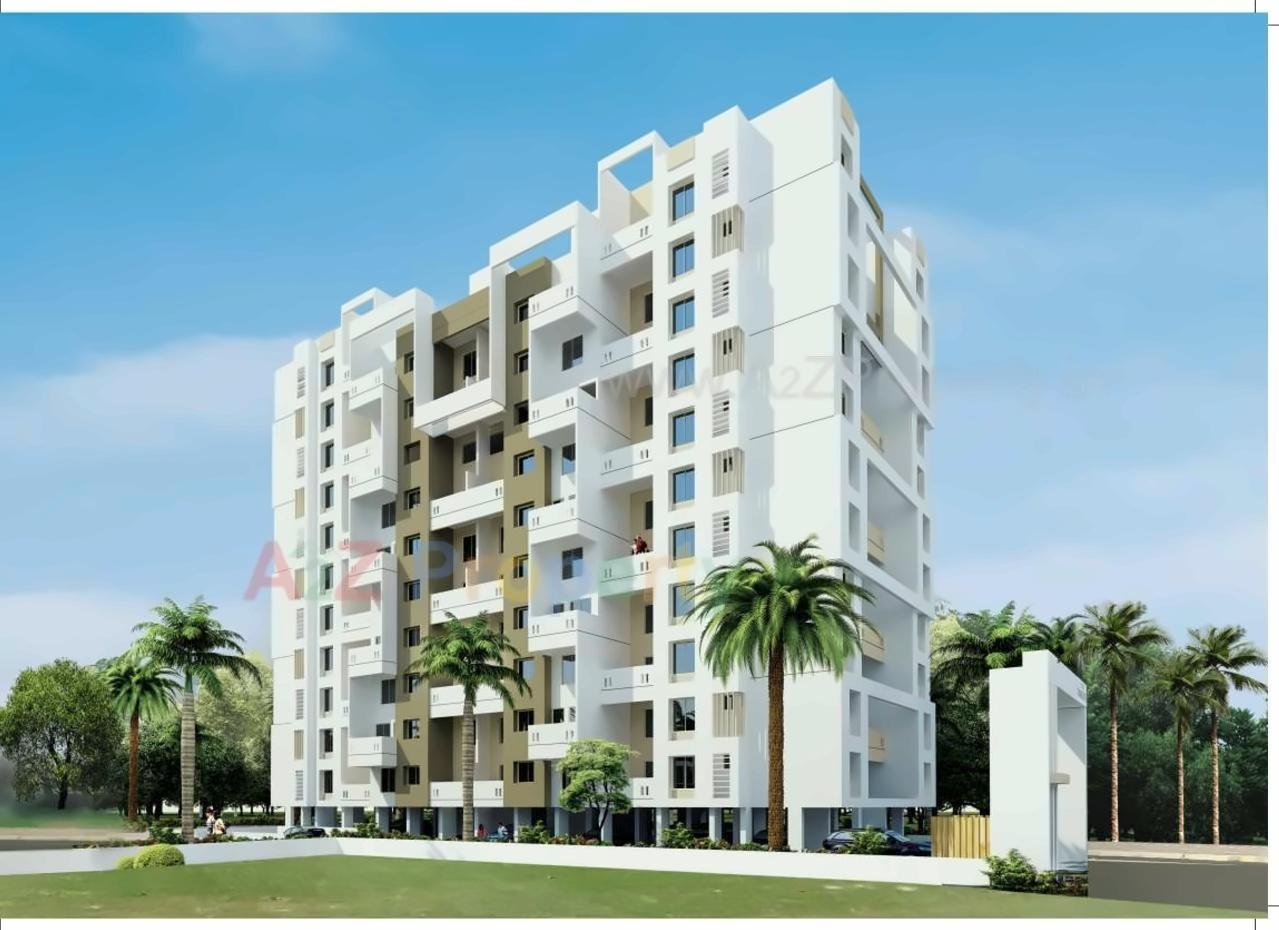 3D Elevation of real estate project Ujwal Paradise located at Dhayari-part, Pune, Maharashtra