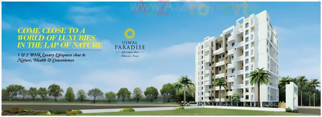 3D Elevation of real estate project Ujwal Paradise located at Dhayari-part, Pune, Maharashtra