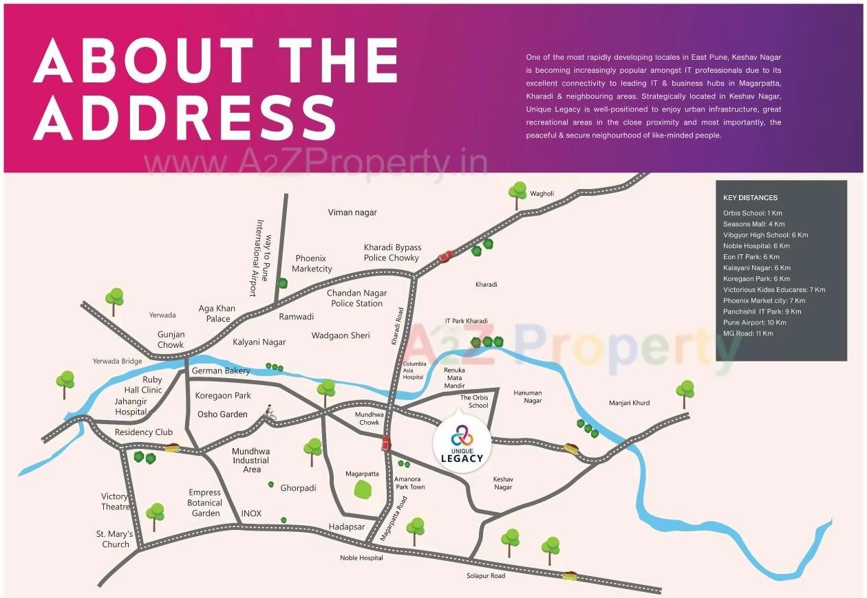  of real estate project Unique Legacy Grand located at Keshavnagarmundwa, Pune, Maharashtra