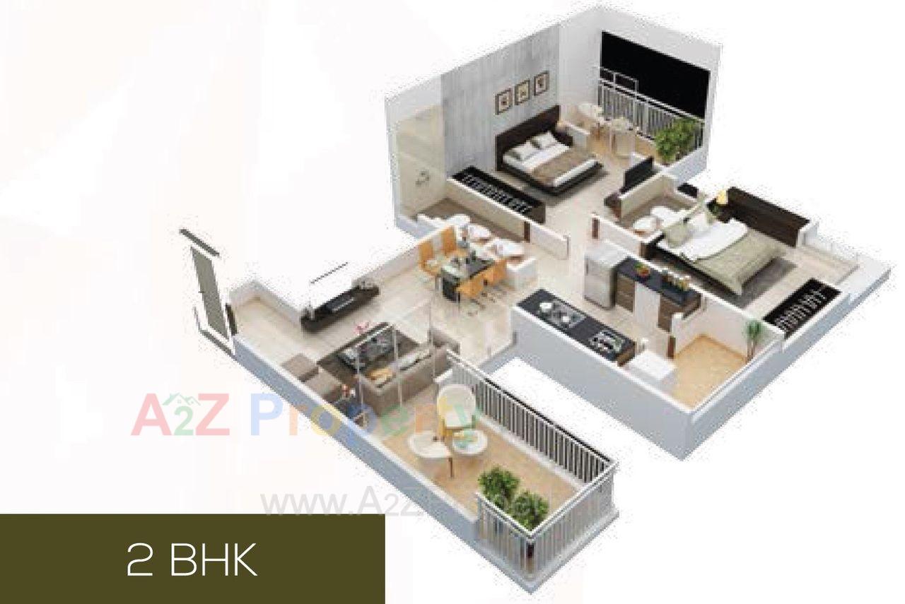 2 Bhk In Pune 1 of real estate project Unique Lifestyle located at Wagholi, Pune, Maharashtra