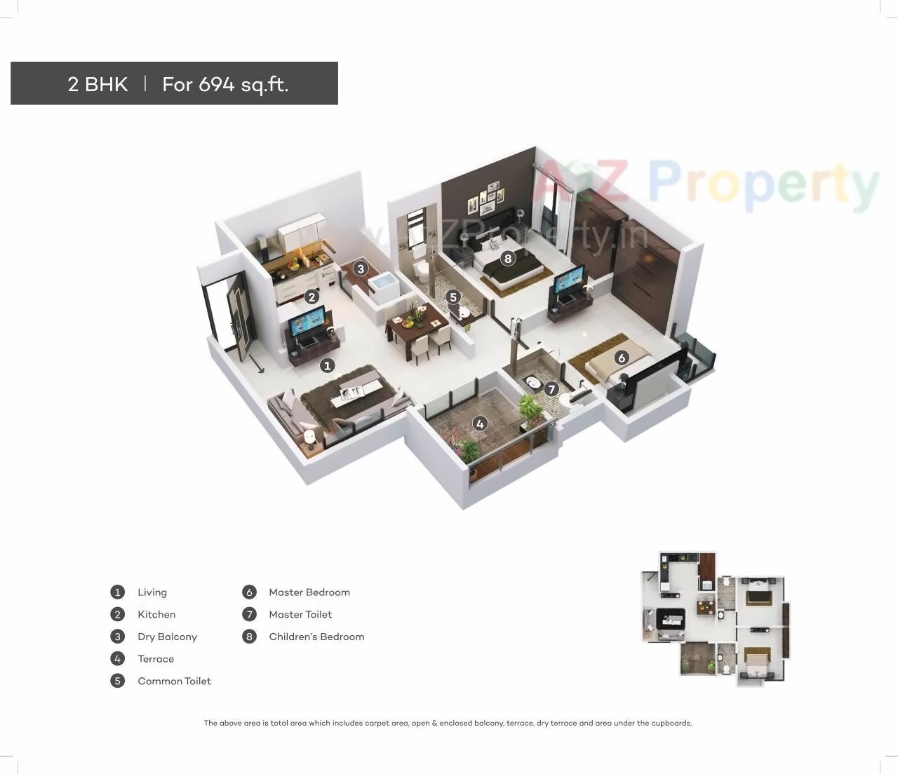 Layout of real estate project Unique Prospero located at Lohgaon, Pune, Maharashtra