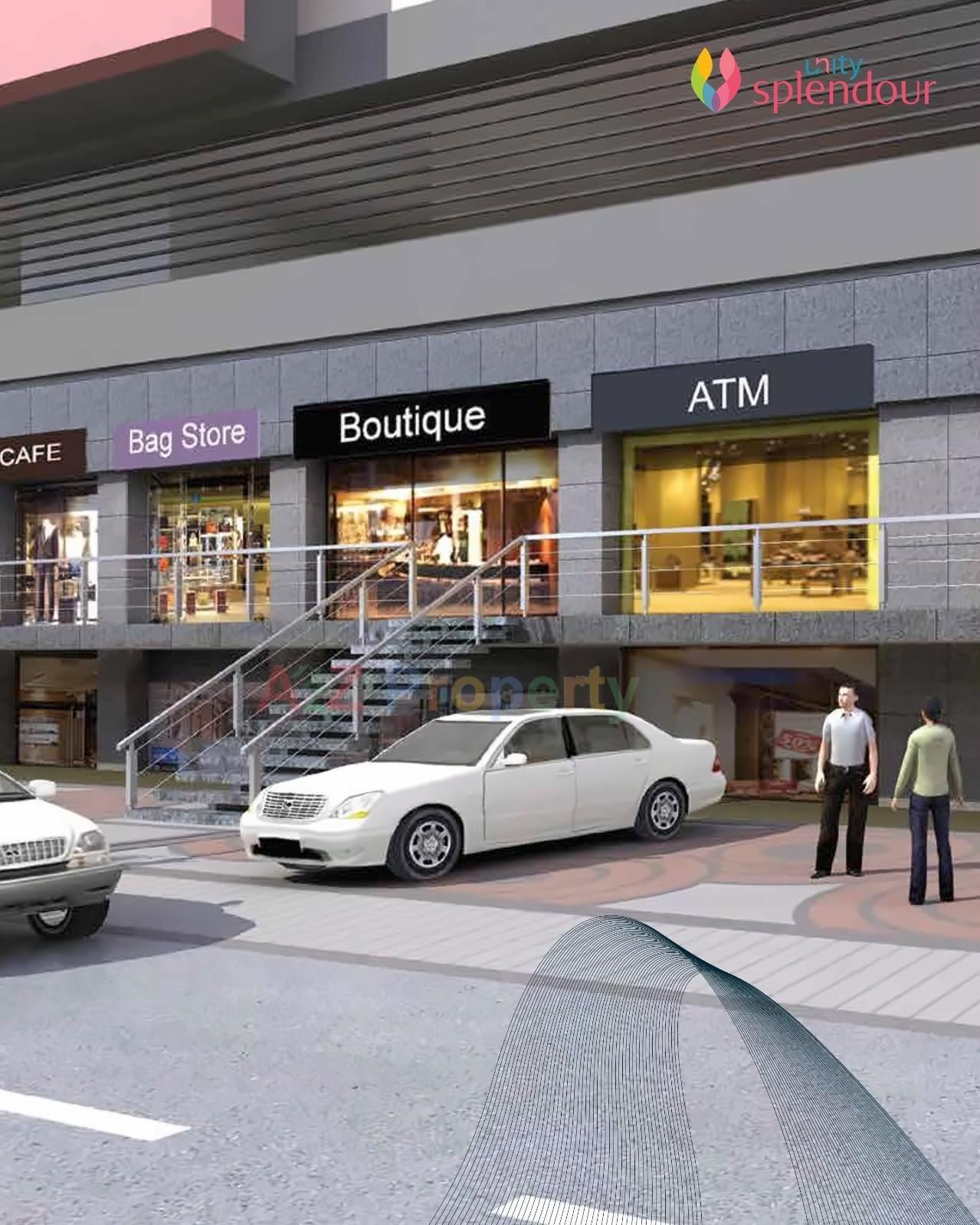 3D Elevation of real estate project Unity Splendour located at Pune-m-corp, Pune, Maharashtra