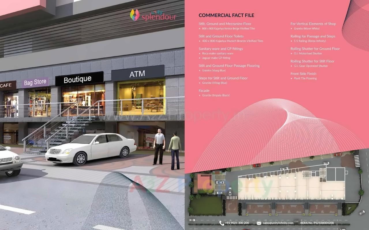 3D Elevation of real estate project Unity Splendour located at Pune-m-corp, Pune, Maharashtra