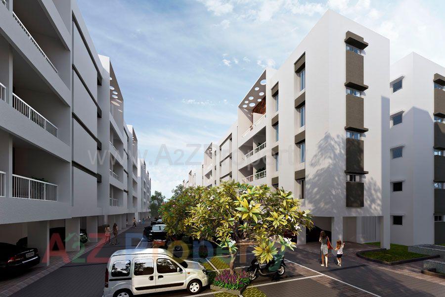 5202 09 A Blocka1 A6 V1 02 Wc of real estate project Unnati located at Nere, Pune, Maharashtra