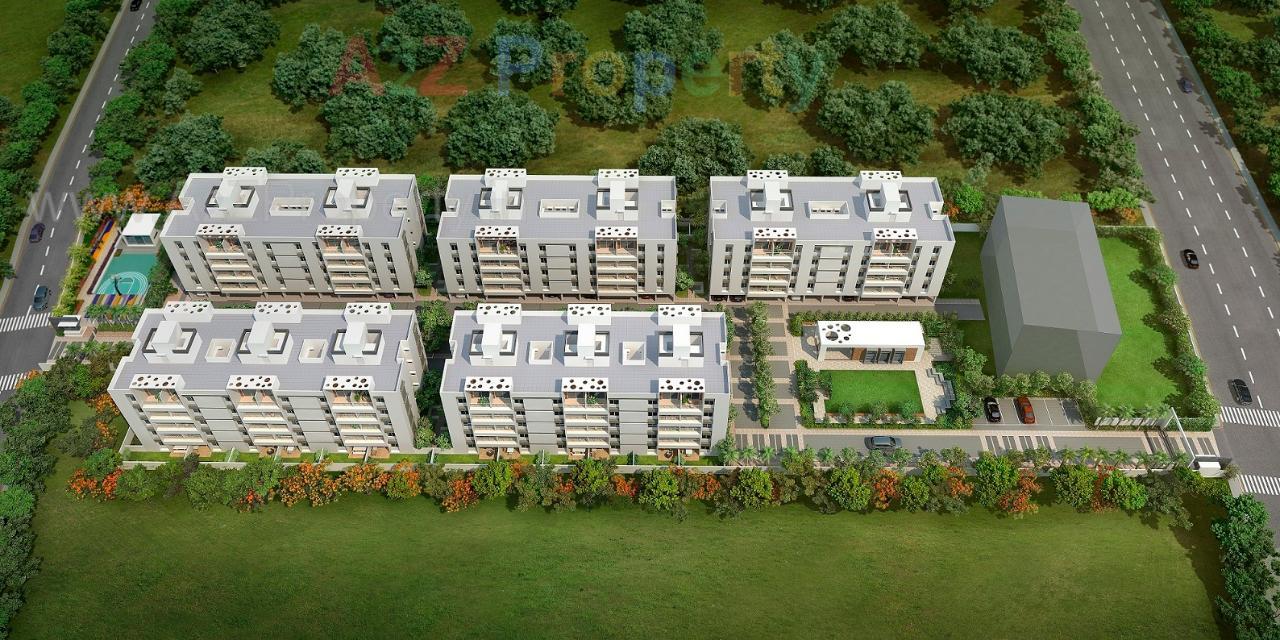 3D Elevation of real estate project Unnati located at Nere, Pune, Maharashtra