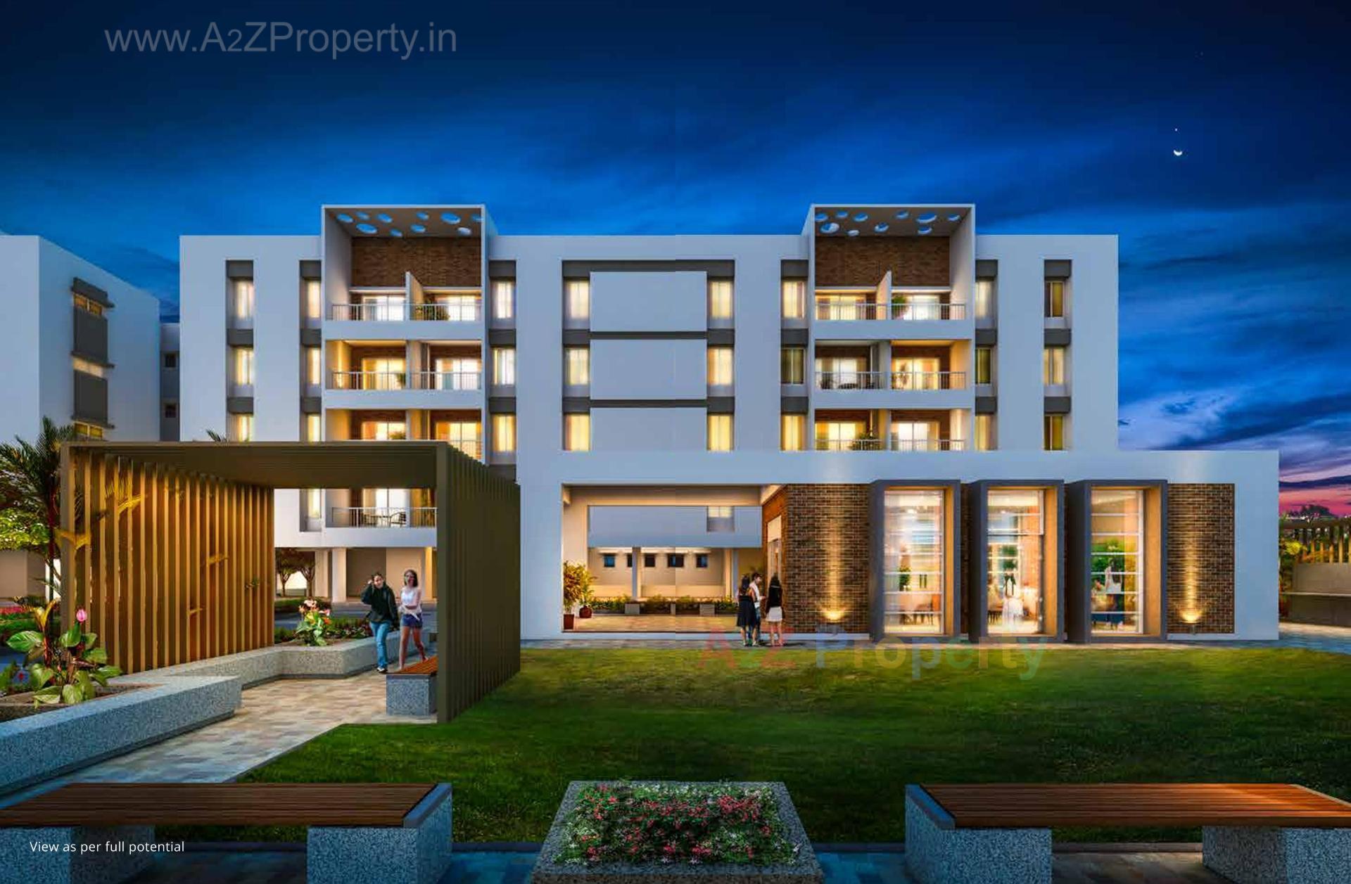 3D Elevation of real estate project Unnati located at Nere, Pune, Maharashtra