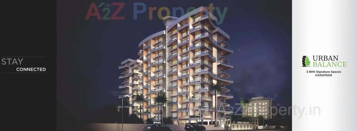 3D Elevation of real estate project Urban Balance located at Hadapsar, Pune, Maharashtra