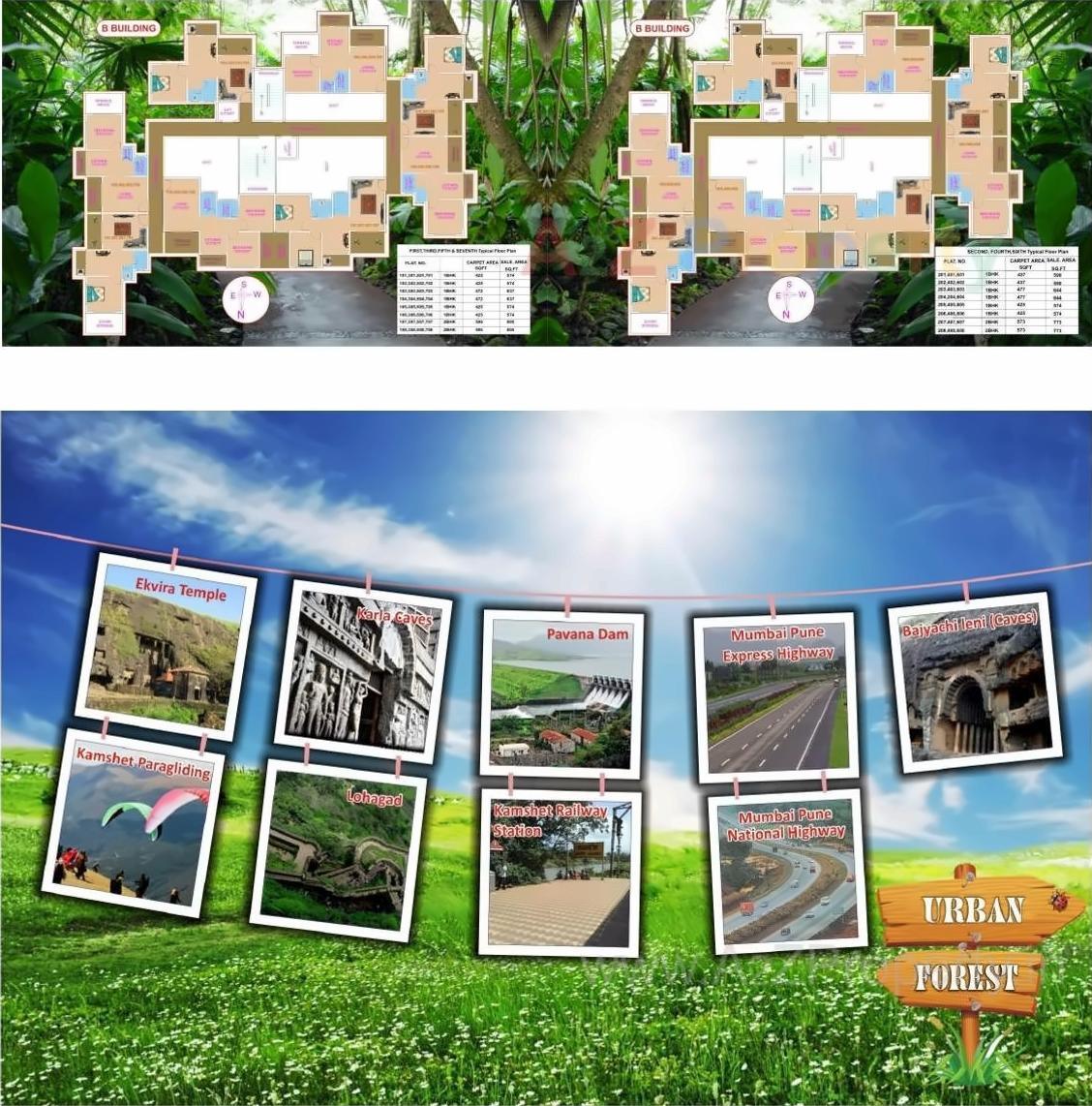 Image 26549 2 of real estate project Urban Forest located at Kusgaon-kh, Pune, Maharashtra