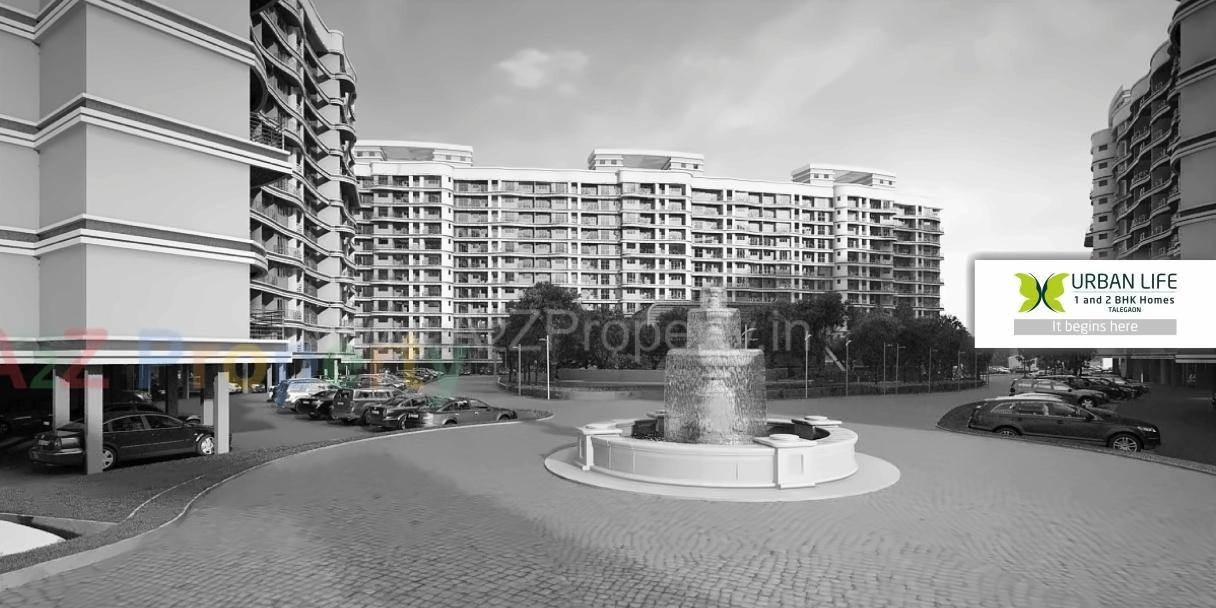 3D Elevation of real estate project Urban Life located at Talegaon-dabhade-r, Pune, Maharashtra