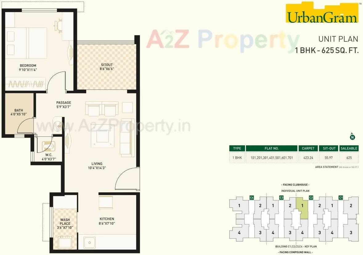 Layout of real estate project Urbangram Baramati located at Jalochi, Pune, Maharashtra