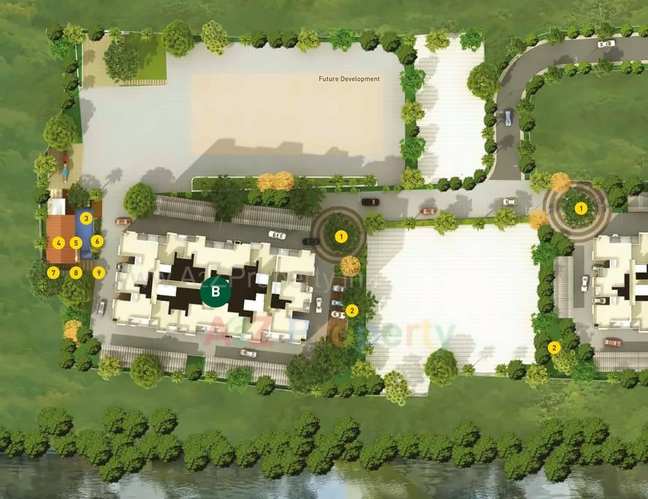 Layout of real estate project Urbangram Kondhwe Dhawde located at Kondhve-dhawade, Pune, Maharashtra