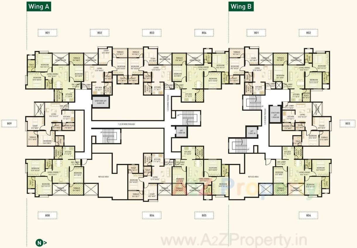 Layout of real estate project Urbangram Kondhwe Dhawde located at Kondhve-dhawade, Pune, Maharashtra
