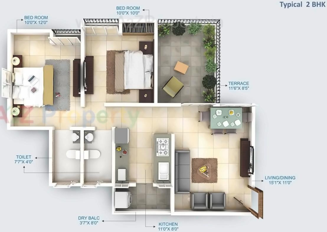 Layout of real estate project Utsav Homes located at Bavadhan-bk, Pune, Maharashtra