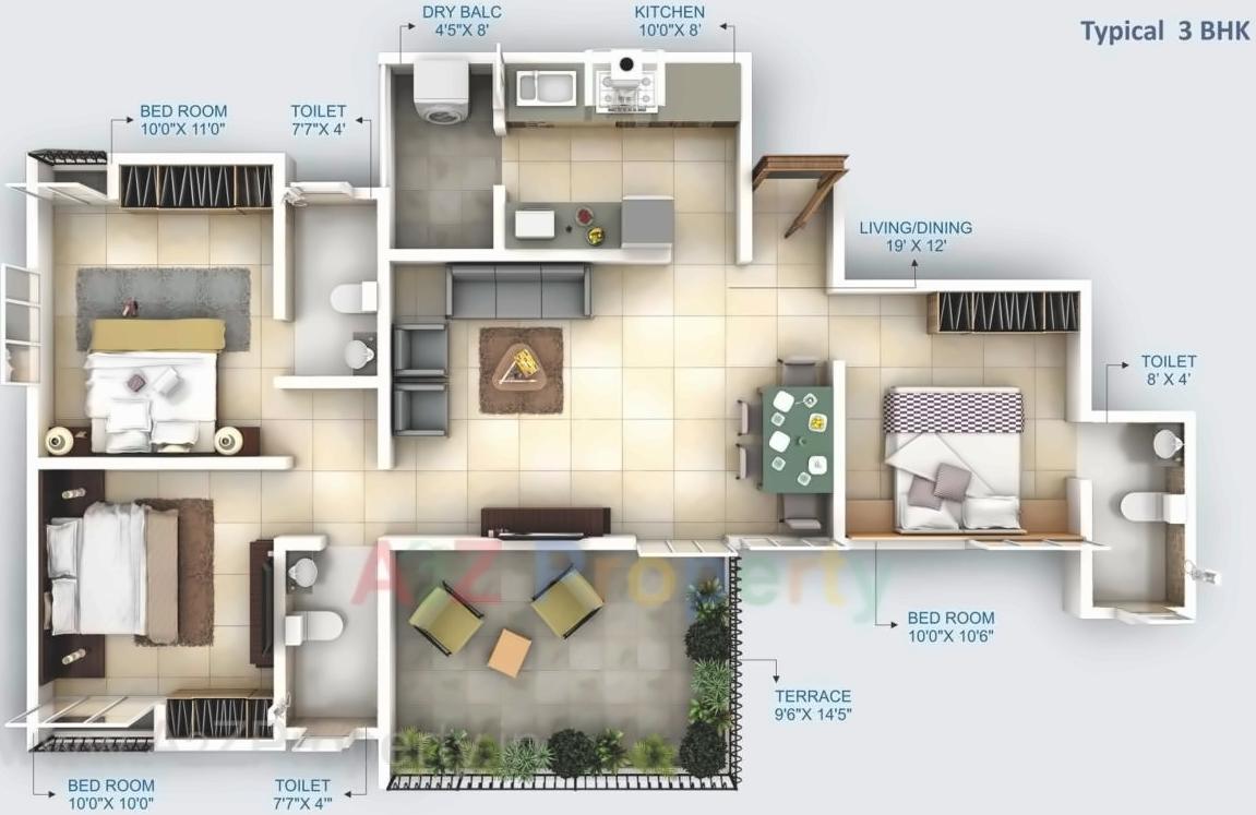 Layout of real estate project Utsav Homes located at Bavadhan-bk, Pune, Maharashtra