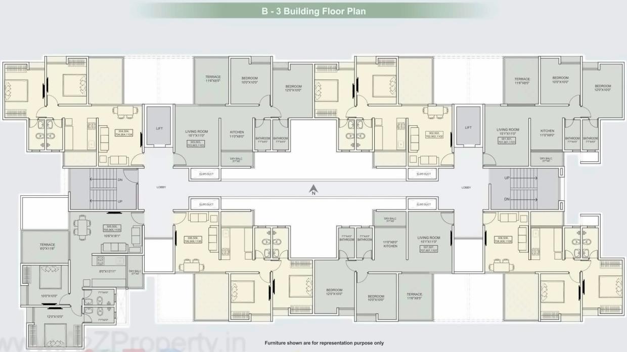Layout of real estate project Utsav Homes located at Bavadhan-bk, Pune, Maharashtra