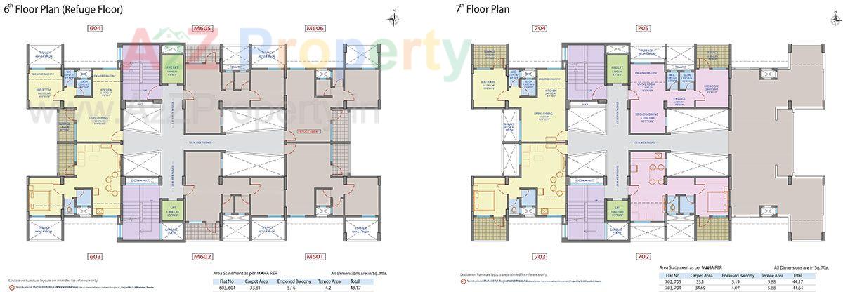 2 (1) of real estate project Vaastu Viva located at Wakad, Pune, Maharashtra
