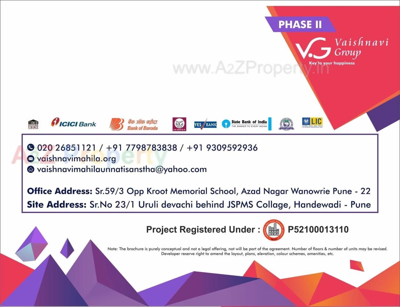  of real estate project Vaishnavi Mahila Unnati Sanstha Vaishnavi City located at Uruli-devachi, Pune, Maharashtra