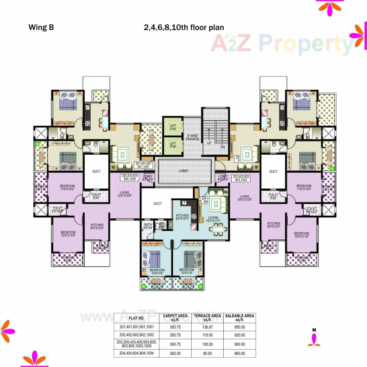 Layout of real estate project Valay located at Hadapsar, Pune, Maharashtra