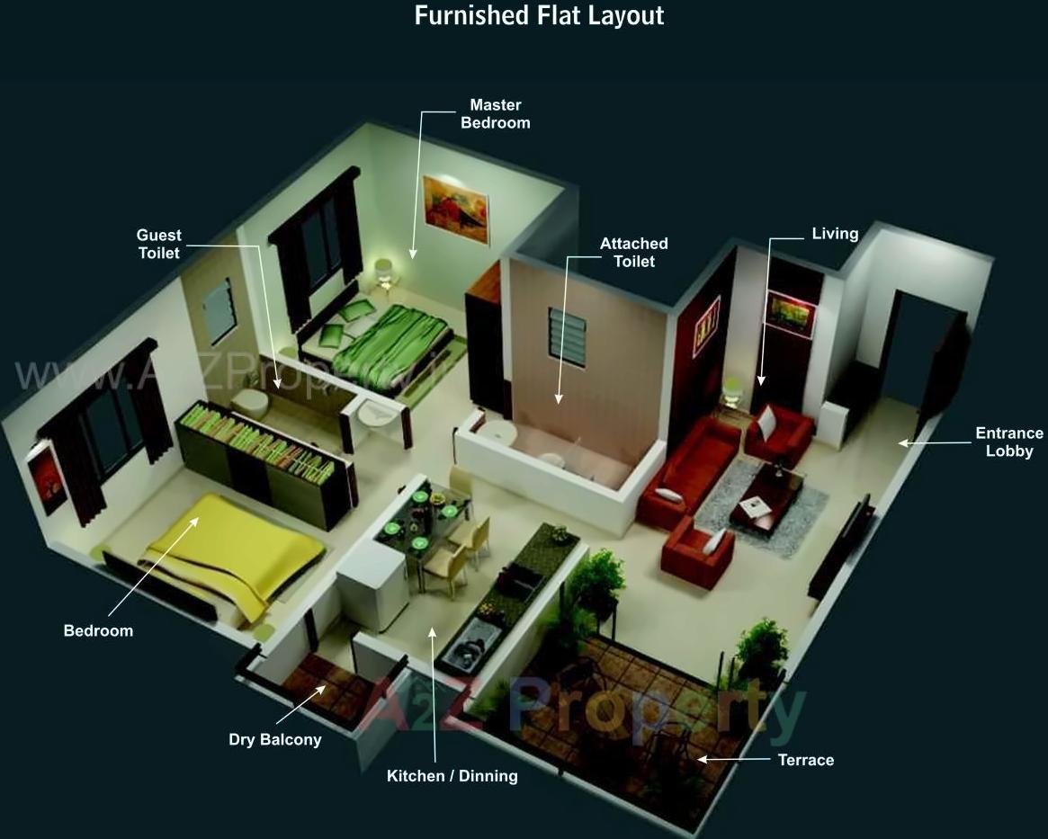 Layout of real estate project Valay located at Hadapsar, Pune, Maharashtra