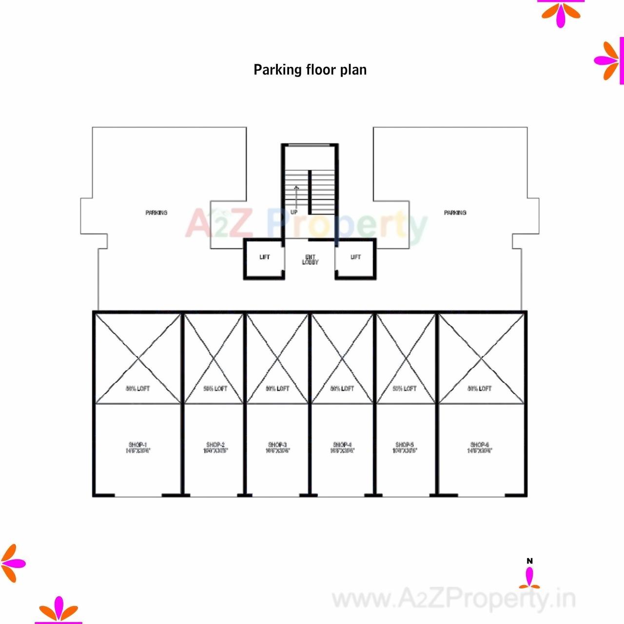 Layout of real estate project Valay located at Hadapsar, Pune, Maharashtra