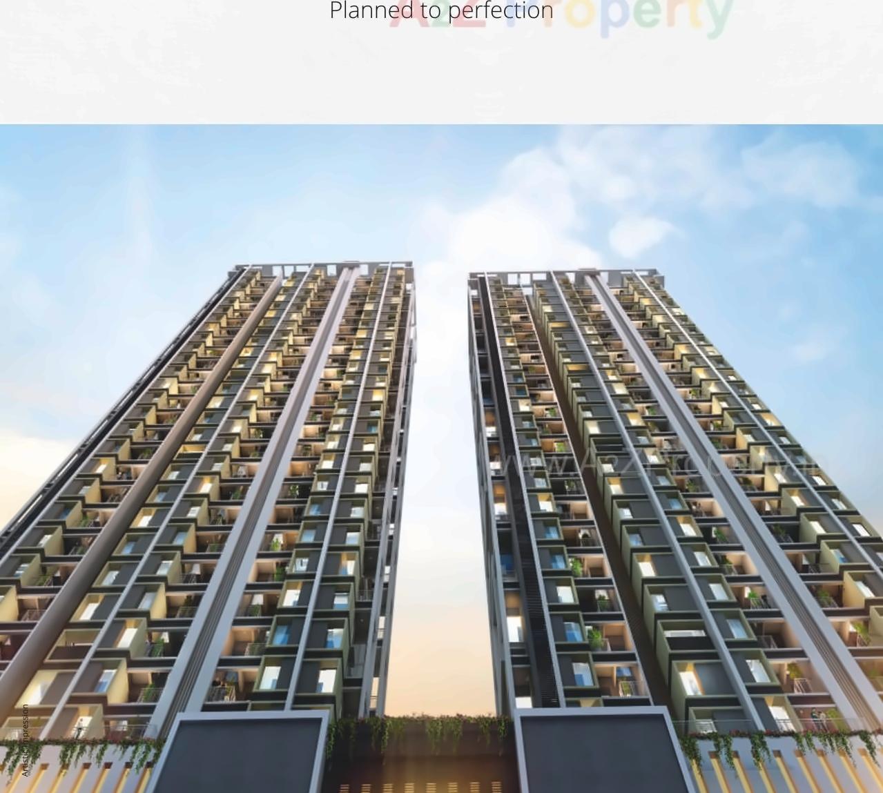 3D Elevation of real estate project Valora Towers located at Mundhawa, Pune, Maharashtra