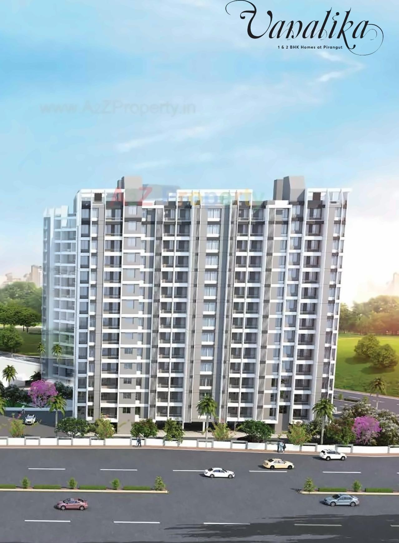 3D Elevation of real estate project Vanalika located at Pirangut, Pune, Maharashtra