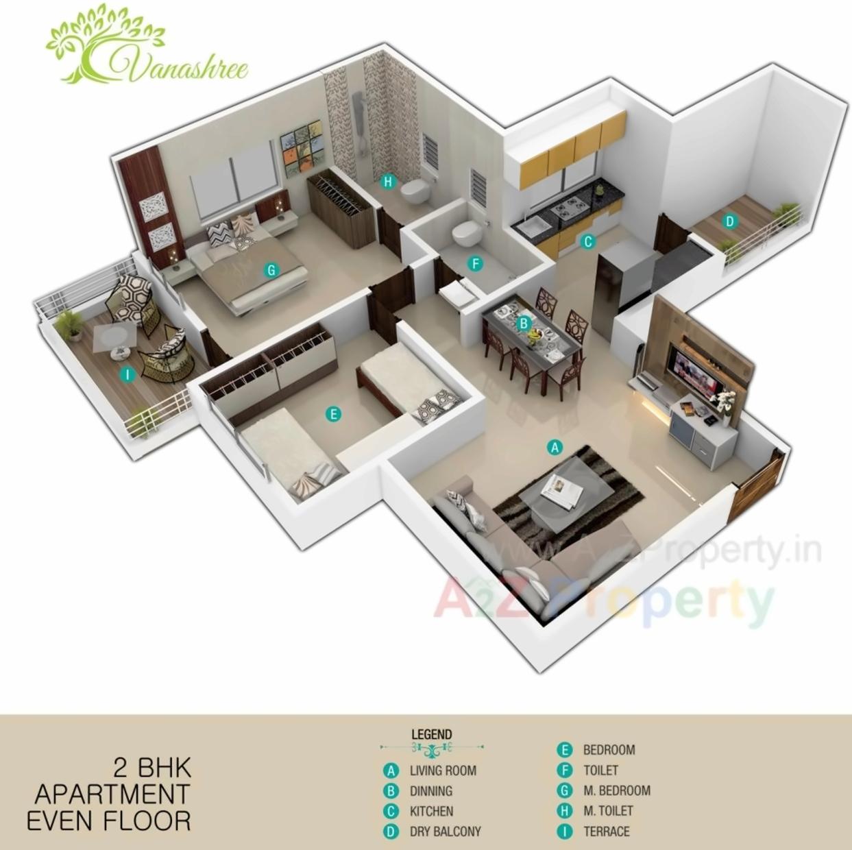 Image 17428 6 1 of real estate project Vanashree located at Hadapsar, Pune, Maharashtra