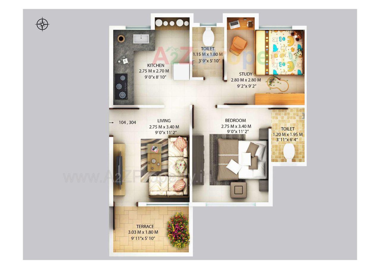 0005 of real estate project Vandan Vihar located at Wadki, Pune, Maharashtra