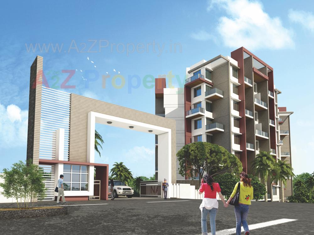 3D Elevation of real estate project Vardhaman Dreams located at Wakad, Pune, Maharashtra