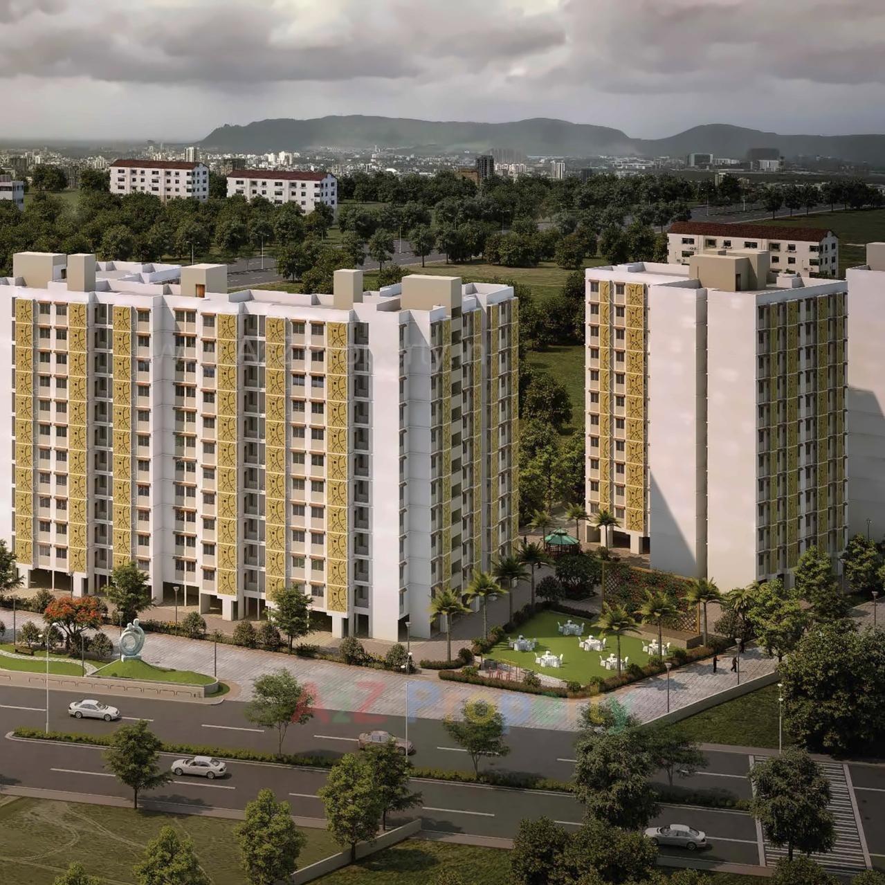 3D Elevation of real estate project Vascon Goodlife located at Katavi, Pune, Maharashtra