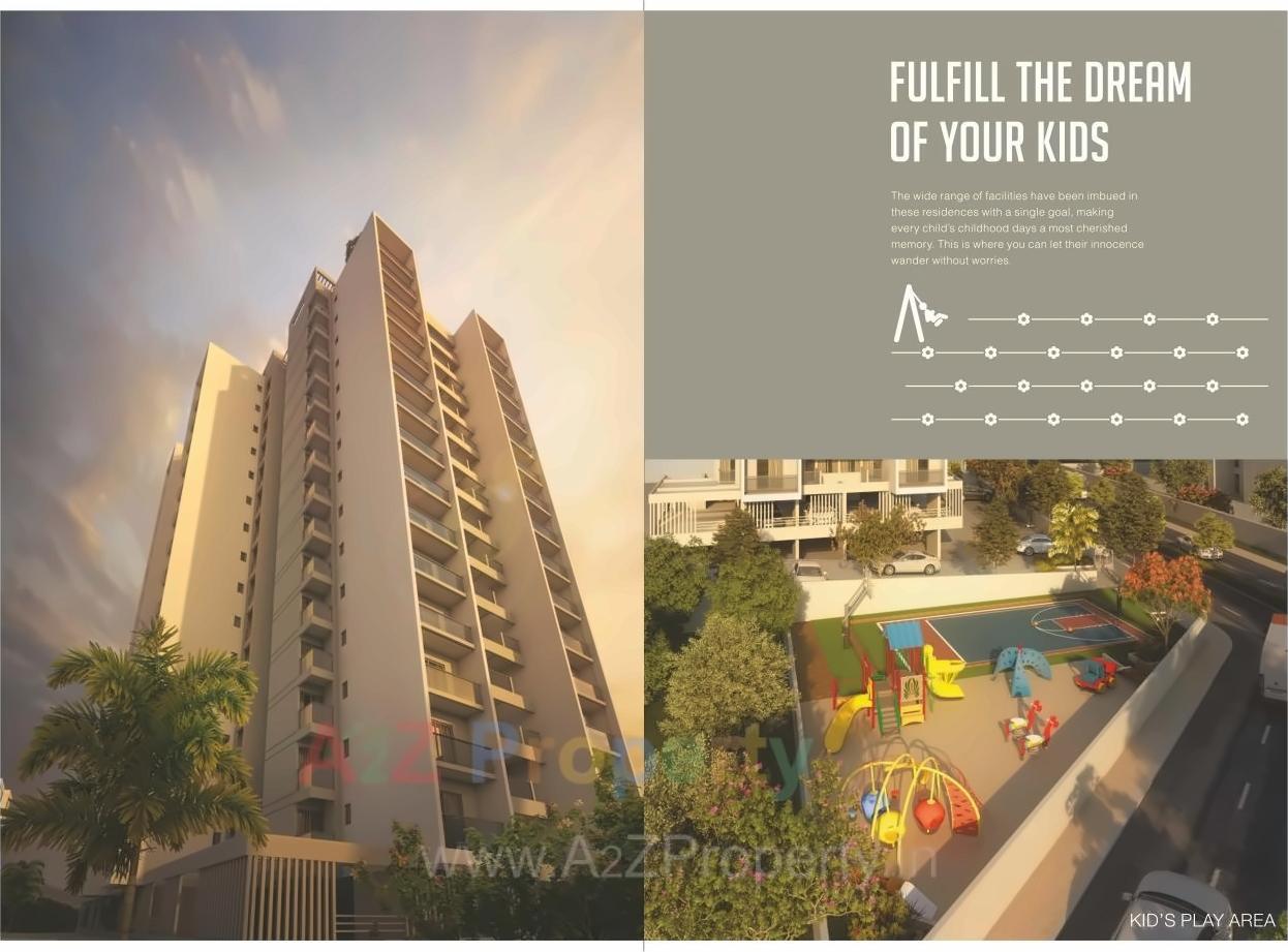 3D Elevation of real estate project Vastushree located at Katraj, Pune, Maharashtra