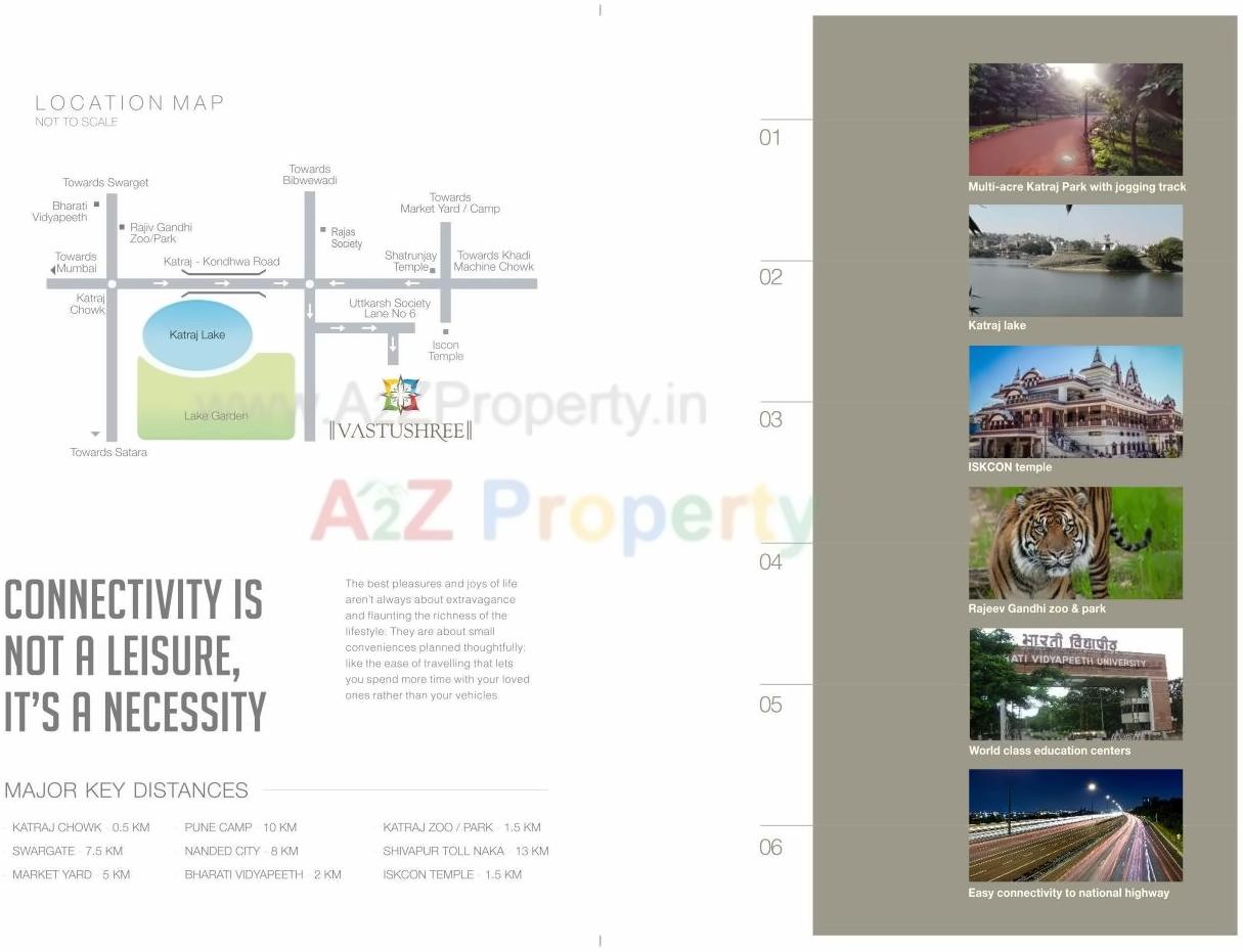  of real estate project Vastushree located at Katraj, Pune, Maharashtra