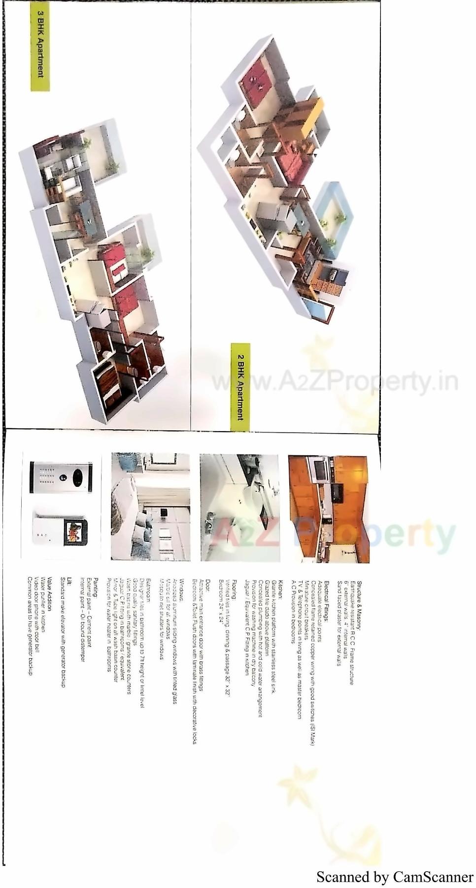 Layout of real estate project Vedant located at Undri, Pune, Maharashtra