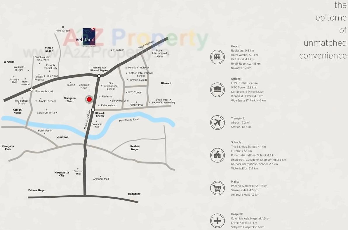  of real estate project Velstand   Formerly Kul Scapes located at Kharadi, Pune, Maharashtra