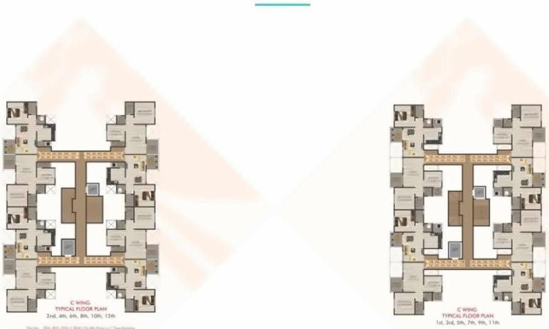 Layout of real estate project Venture City B located at Pimpri-chinchawad-m-corp, Pune, Maharashtra