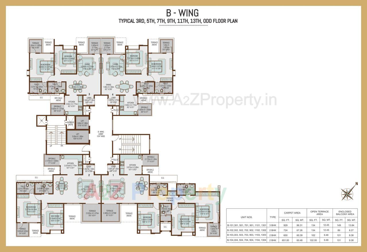 0007 of real estate project Vertical Alcinia located at Mohammadwadi, Pune, Maharashtra