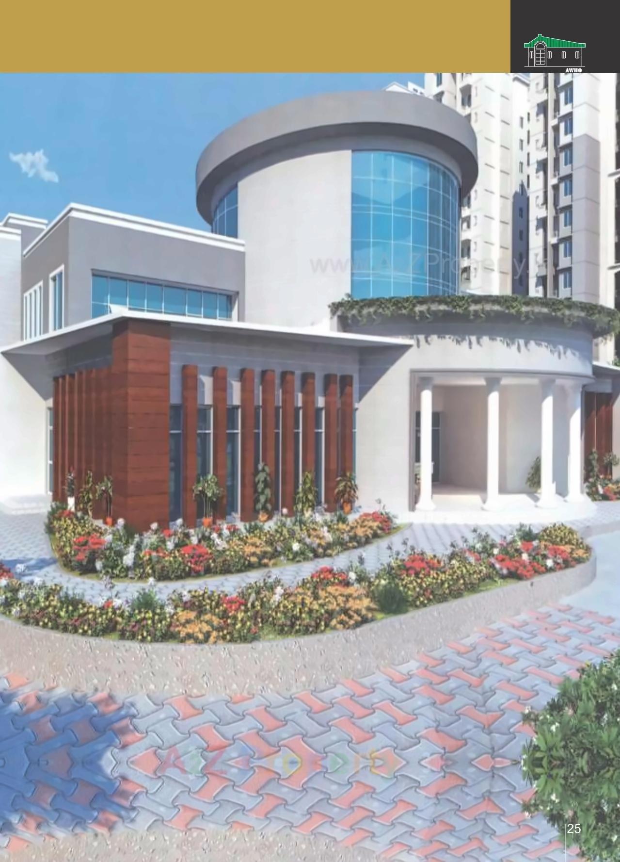 3D Elevation of real estate project Vijay Vihar located at Wagholi, Pune, Maharashtra