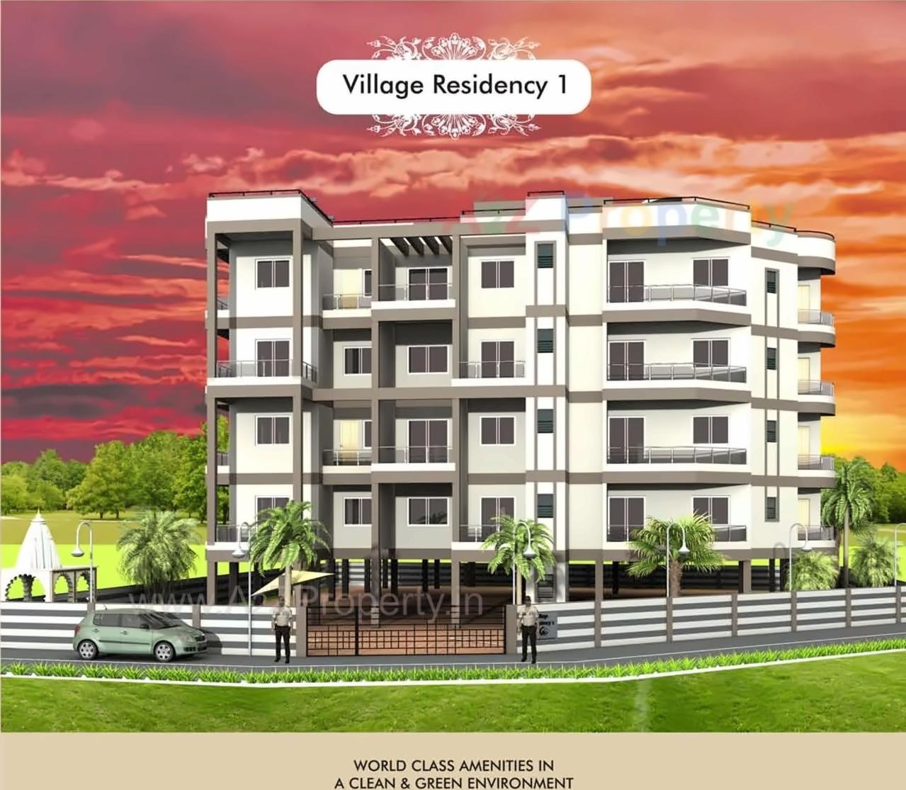 3D Elevation of real estate project Village Residency located at Nere, Pune, Maharashtra